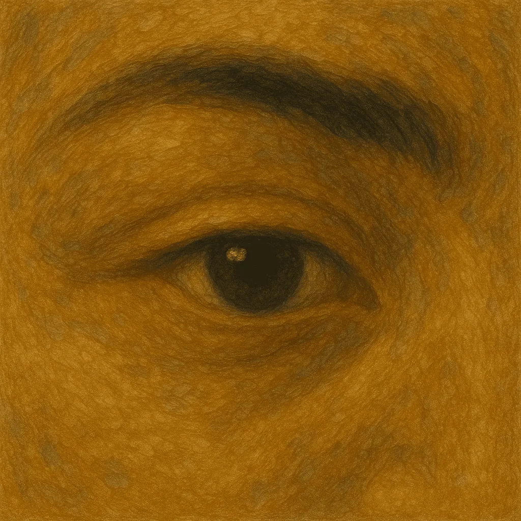 Yağlıboya göz illüstrasyonu 10/12